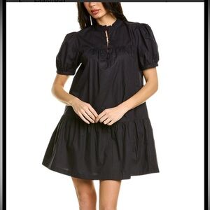 French Connection puff sleeve dress